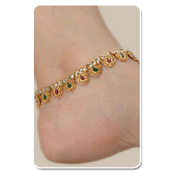 Manufacturers Exporters and Wholesale Suppliers of Kundan Ankle Set Mumbai Maharashtra